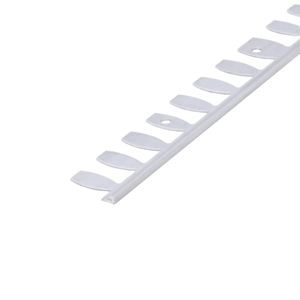 Flexibles Winkelprofil zum Biegen aus Aluminium natur kleine Höhe