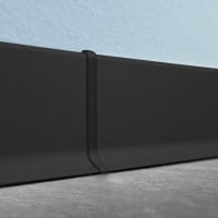 Connector skirting strip black ambience