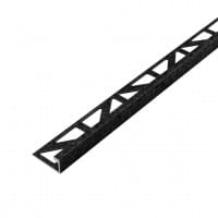 DURAL Winkelprofil Leather aus Aluminium in schwarz DURAL Winkelprofil Leather aus Aluminium in schwarz