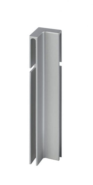 Innenecke für Balkonwinkelprofil T-Form silber 80 mm