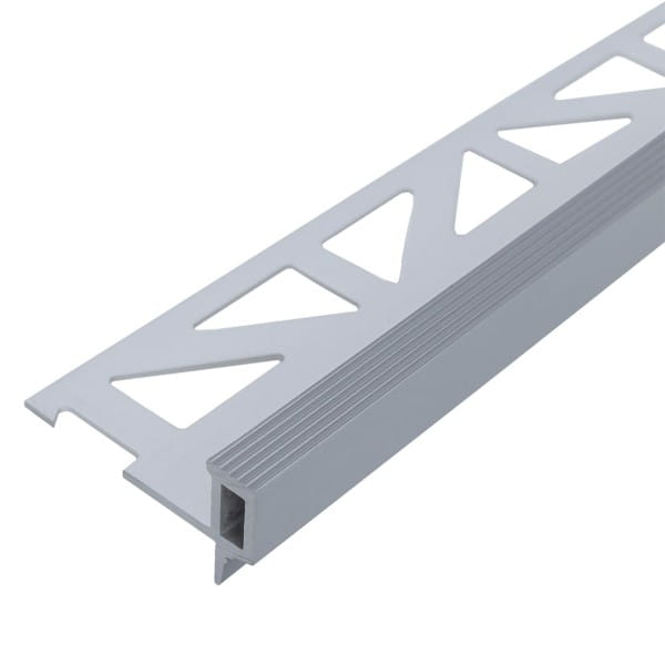 Stufenprofil Squarestep Aluminium 9 mm 100 cm