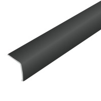Eckschutzwinkel Aluminium schwarz glänzend