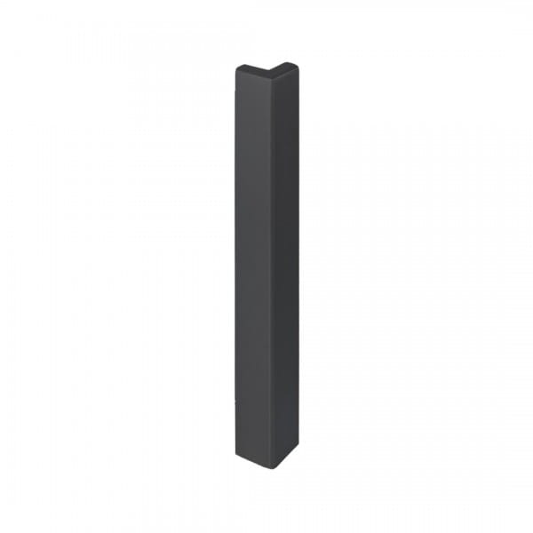 Außenecke Balkonwinkelprofil T-Form anthrazit 120 mm