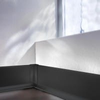 Internal corner skirting strip black ambience