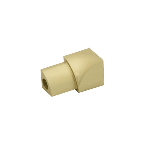 Innenecken für Aluprofile gold (matt) VE 2Stk; Höhe:8 mm