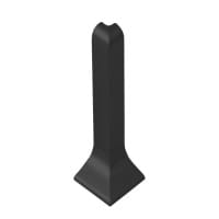 External corner skirting strip black