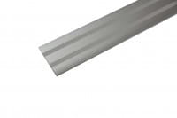 Abdeckprofil FLEX aus Aluminium silber breit