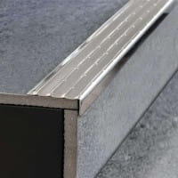 Step profile stainless steel for retrofitting Ambiente