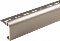 Werkbladprofiel aluminium, titaankleurig