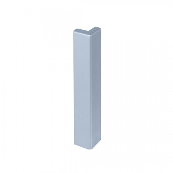 External corner balcony angle profile T shape platinum gray 80 mm