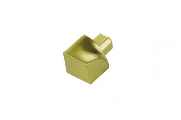 Innenecke gold eloxiert